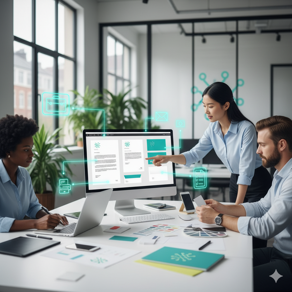 עיצוב ניירת משרדית (OfficeBrand)